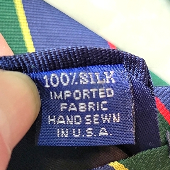 Lands End Silk Tie - Picture 4 of 5